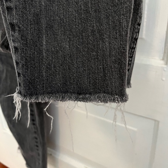 Black cropped overalls - Picture 2 of 4